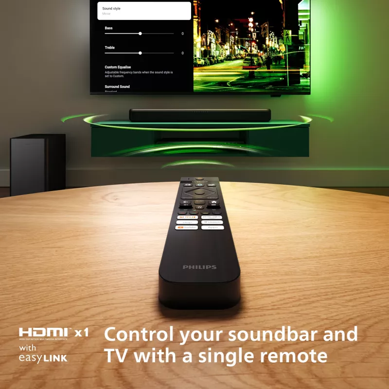 Barra de sonido Philips TAB5309/10 120 W