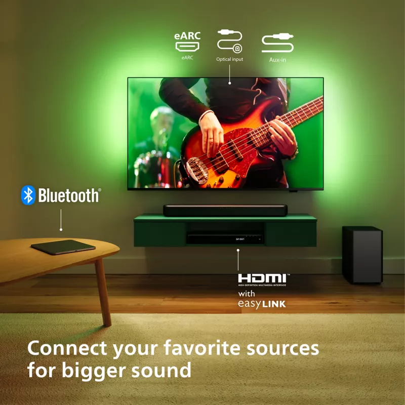 Barra de sonido Philips TAB5309/10 120 W