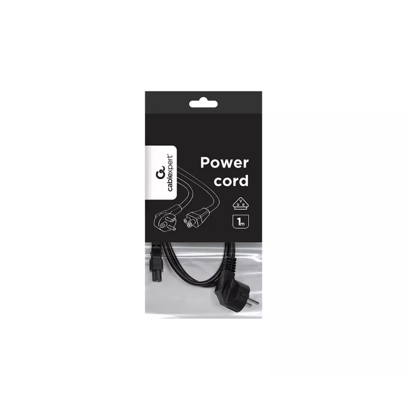 Gembird PC-186-1M cable de alimentación, CEE 7/7 a C13, VDE, 1 m