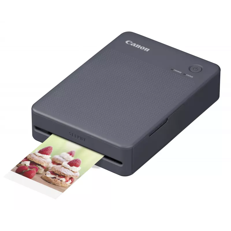 Canon SELPHY QX20 impresora fotográfica portátil, sublimación, 287 x 287 DPI, 72 x 85 mm, Wi-Fi, USB-C, gris oscuro