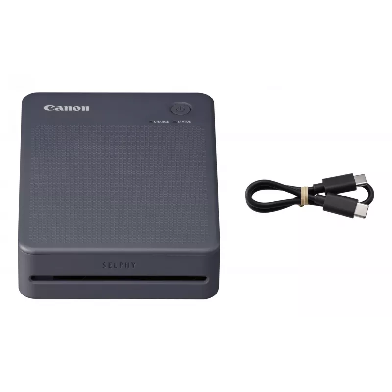 Canon SELPHY QX20 impresora fotográfica portátil, sublimación, 287 x 287 DPI, 72 x 85 mm, Wi-Fi, USB-C, gris oscuro