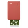 Canon SELPHY QX20 impresora fotográfica portátil, sublimación, 287 x 287 DPI, 72 x 85 mm, Wi-Fi, USB-C, rojo terracota