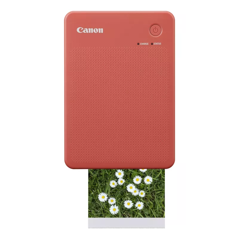 Canon SELPHY QX20 impresora fotográfica portátil, sublimación, 287 x 287 DPI, 72 x 85 mm, Wi-Fi, USB-C, rojo terracota