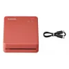 Canon SELPHY QX20 impresora fotográfica portátil, sublimación, 287 x 287 DPI, 72 x 85 mm, Wi-Fi, USB-C, rojo terracota