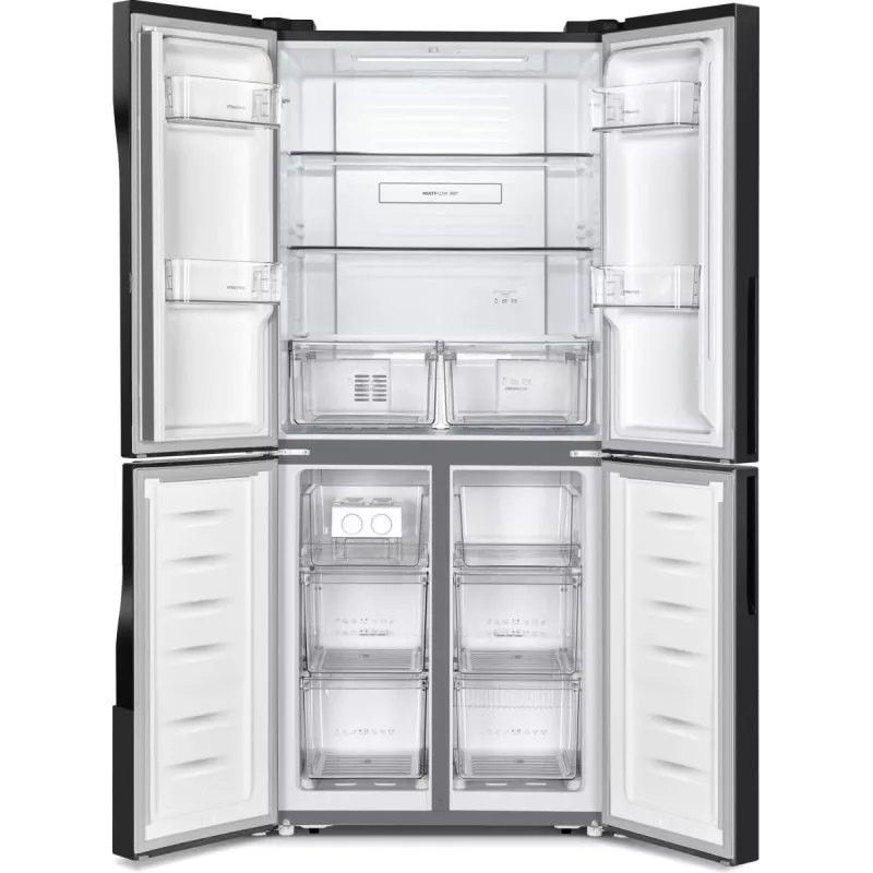 Frigorífico side-by-side Gorenje G600 NRM818EMB Independiente 427 L Negro