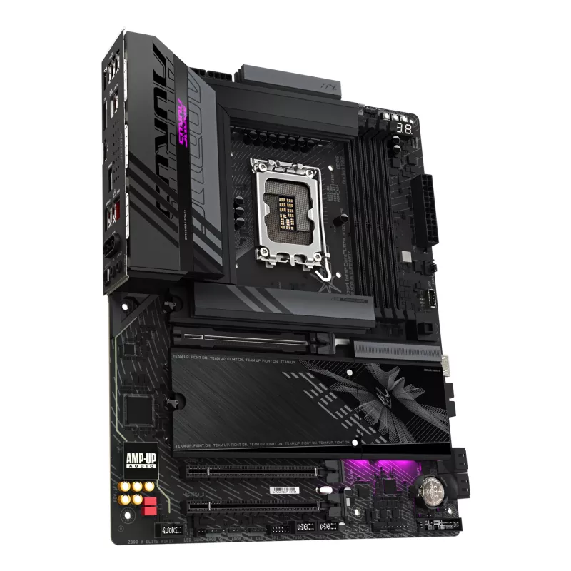 Placa base GIGABYTE Z890 AORUS ELITE WIFI7, chipset Intel Z890, LGA 1851, ATX, DDR5, 4x DIMM, 4x M.2, Wi‑Fi 7, LAN 2,5Gb