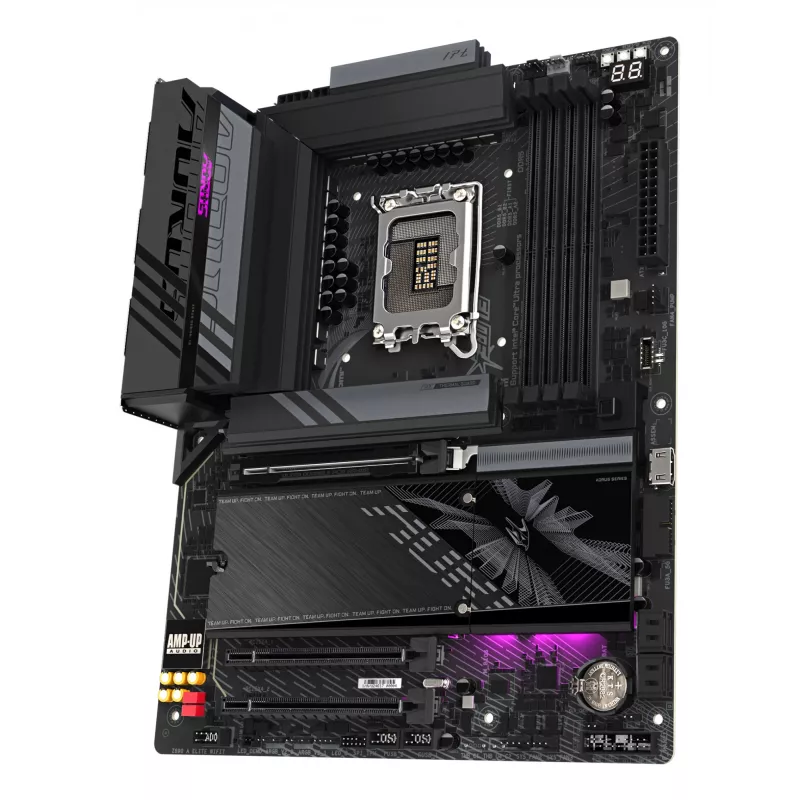 Placa base GIGABYTE Z890 AORUS ELITE WIFI7, chipset Intel Z890, LGA 1851, ATX, DDR5, 4x DIMM, 4x M.2, Wi‑Fi 7, LAN 2,5Gb
