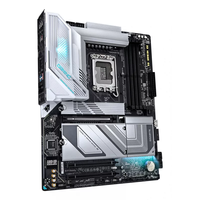 Placa base GIGABYTE Z890 GAMING X WIFI7 - Compatible con CPUs Intel Core Ultra (Serie 2), VRM de 16+1+2 fases, hasta 8800MHz DDR5 (OC), 1xPCIe 5.0 + 3xPCIe 4.0, Wi-Fi 7, LAN 2,5GbE, USB 4