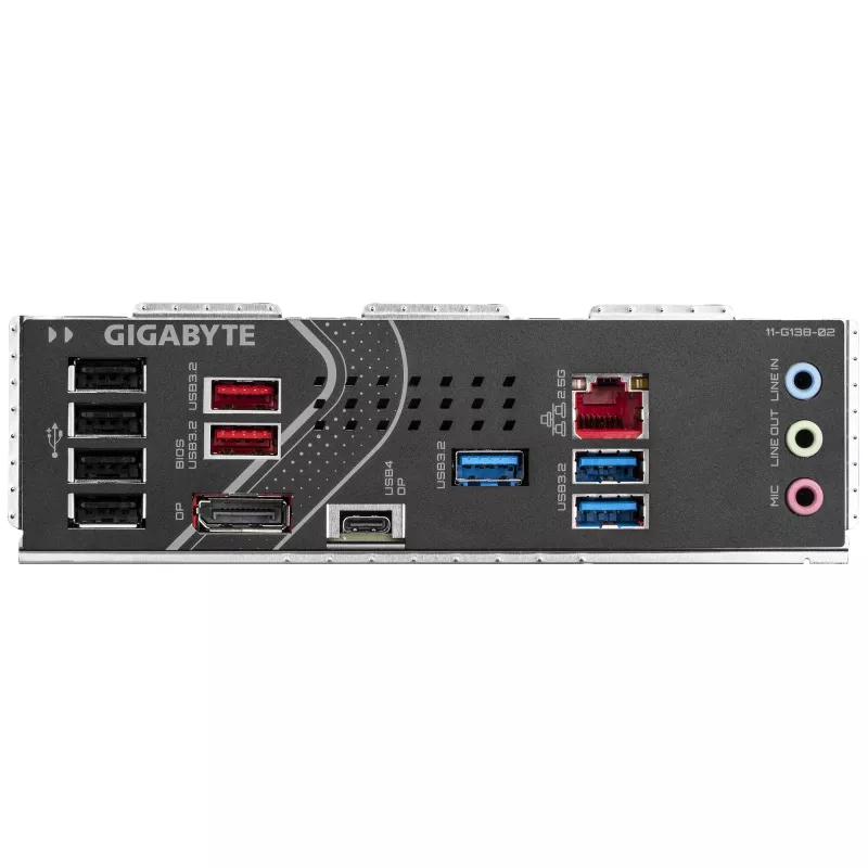 Placa base GIGABYTE Z890 EAGLE - Compatible con CPUs Intel Core Ultra (Serie 2), VRM de 14+1+2 fases, hasta 8800 MHz DDR5 (OC), 1xPCIe 5.0 M.2 + 3xPCIe 4.0 M.2, LAN 2,5 GbE, USB4