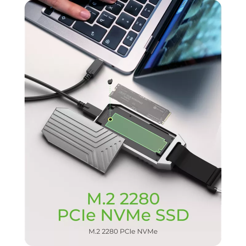 Carcasa SSD ICY BOX IB-1919M-C42 Plata M.2