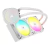 Refrigeración líquida todo en uno para CPU CORSAIR Nautilus 240 RS ARGB Blanca