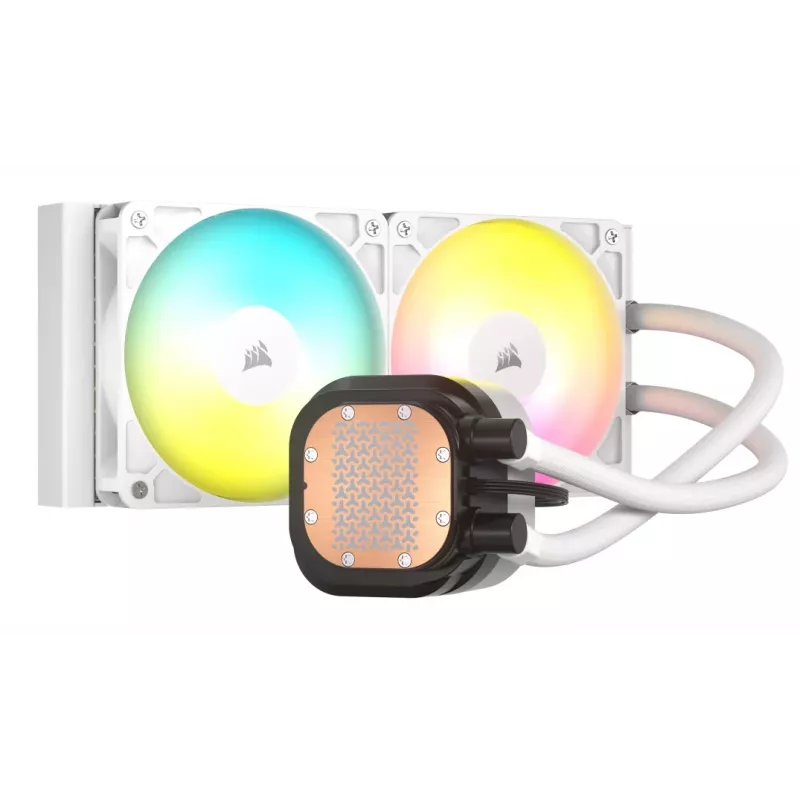 Refrigeración líquida todo en uno para CPU CORSAIR Nautilus 240 RS ARGB Blanca
