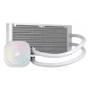 Refrigeración líquida todo en uno para CPU CORSAIR Nautilus 240 RS ARGB Blanca
