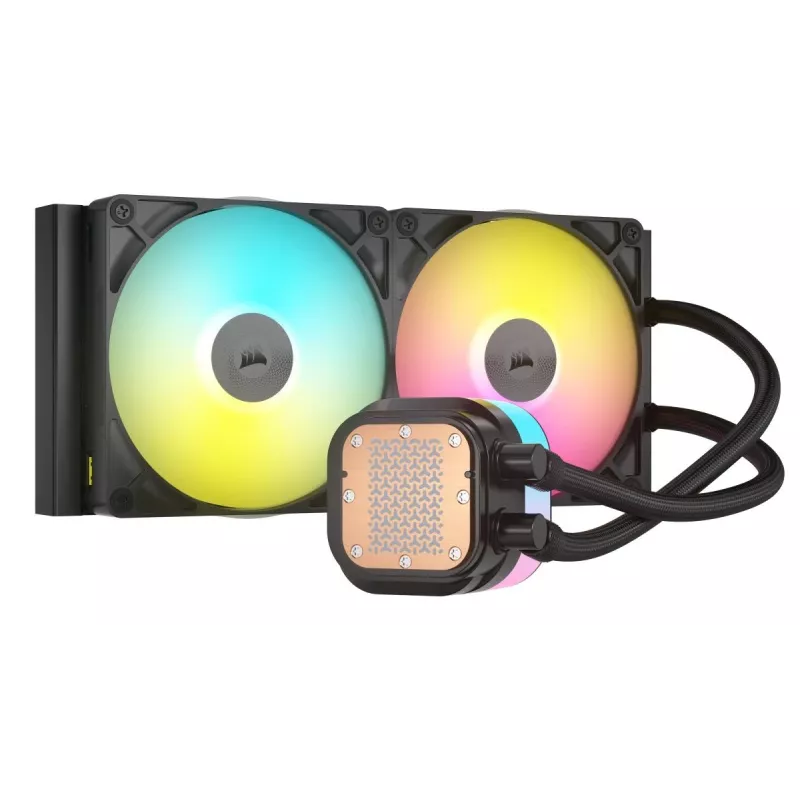 Disipador CPU CORSAIR - Icue Link Titan 280 Rx RGB Aio Refrigeración líquida