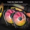 Disipador CPU CORSAIR - Icue Link Titan 280 Rx RGB Aio Refrigeración líquida
