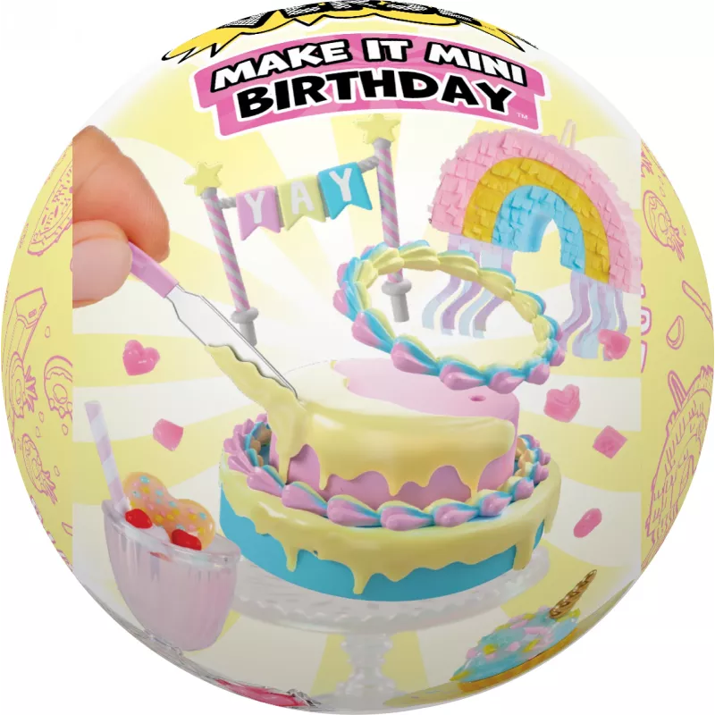 Miniverse Make It Mini Birthday, 8 años, multicolor, plástico, resina