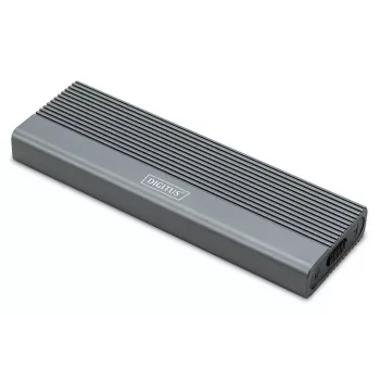 Carcasa externa para disco USB DIGITUS – SATA 6 Gbit/s USB 3.1 Gen2 aluminio sin herramientas