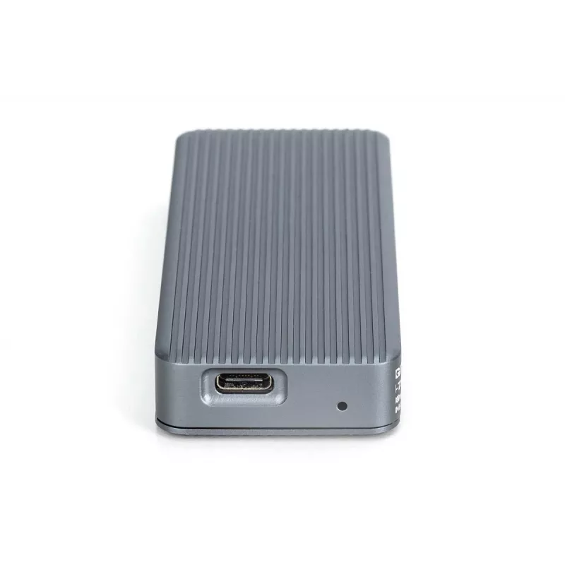 Carcasa externa para disco USB DIGITUS – NVMe 20 Gbit/s USB 3.2 Gen 2x2 aluminio sin herramientas