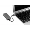Carcasa externa para disco USB DIGITUS – NVMe 20 Gbit/s USB 3.2 Gen 2x2 aluminio sin herramientas