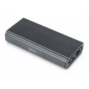 Carcasa externa para SSD M.2 DIGITUS NVMe 40Gbps USB 4.0 aluminio sin herramientas DA-71158
