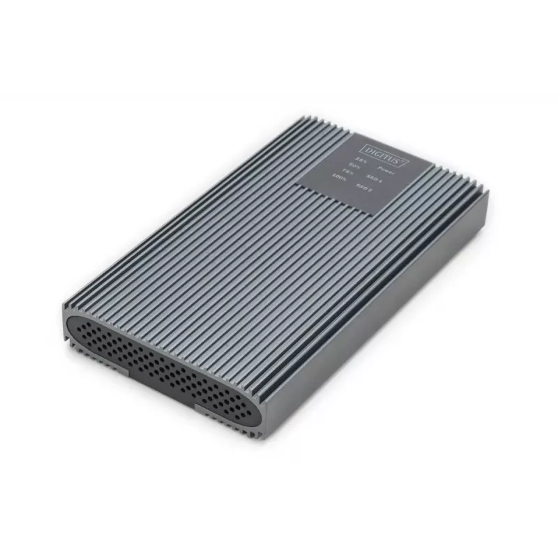 Estación de clonado NVMe DIGITUS - NVMe 20Gbits USB 3.2 Gen2 aluminio sin herramientas