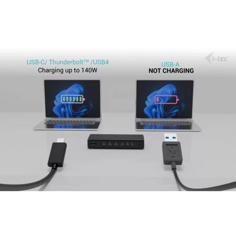 Estación de acoplamiento universal i-tec 6x 4K/60Hz Display + Power Delivery 140W