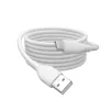 Cable de carga de silicona USB-C DIGITUS USB-A - USB-C USB 2.0 60W - 1m Blanco