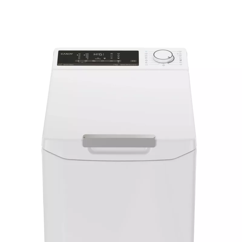 Candy TCA274TM4-S Lavadora de carga superior 7 kg 1200 rpm Blanco