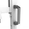 Neomounts MOVE Go XL FL50-575WH1 carro para TV, 65-110 pulgadas, máx. 125 kg, VESA 100x100-1100x600, altura regulable 129-139 cm, bloqueable, instalación rápida, certificado TÜV, blanco