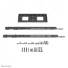 Neomounts WL30-750BL18P Soporte de pared para cargas pesadas 50-98 inch - fijo - con cerradura - vertical - instalación rápida - TÜV