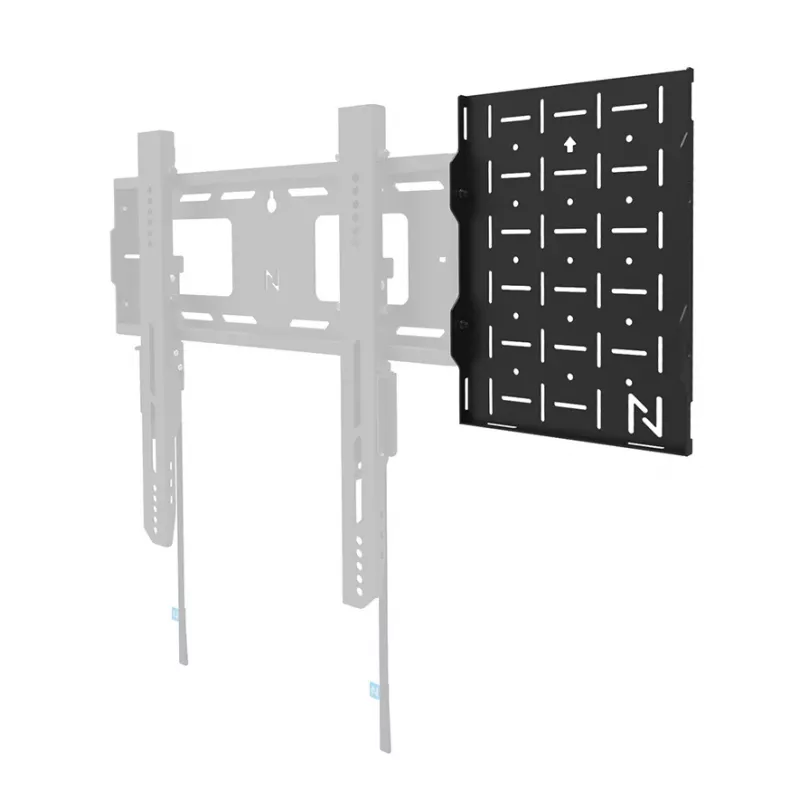 Neomounts AWL05-750BL AV Rack de hardware - universal, rack AV, pared, 10 kg, negro, acero, 204 mm
