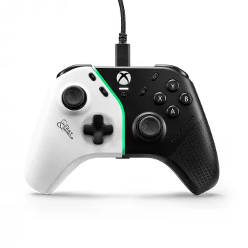 Thrustmaster H.E.A.R.T. Negro, blanco USB Mando PC, Xbox One, Xbox One S, Xbox One X