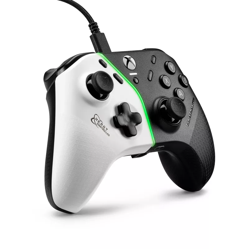 Thrustmaster H.E.A.R.T. Negro, blanco USB Mando PC, Xbox One, Xbox One S, Xbox One X