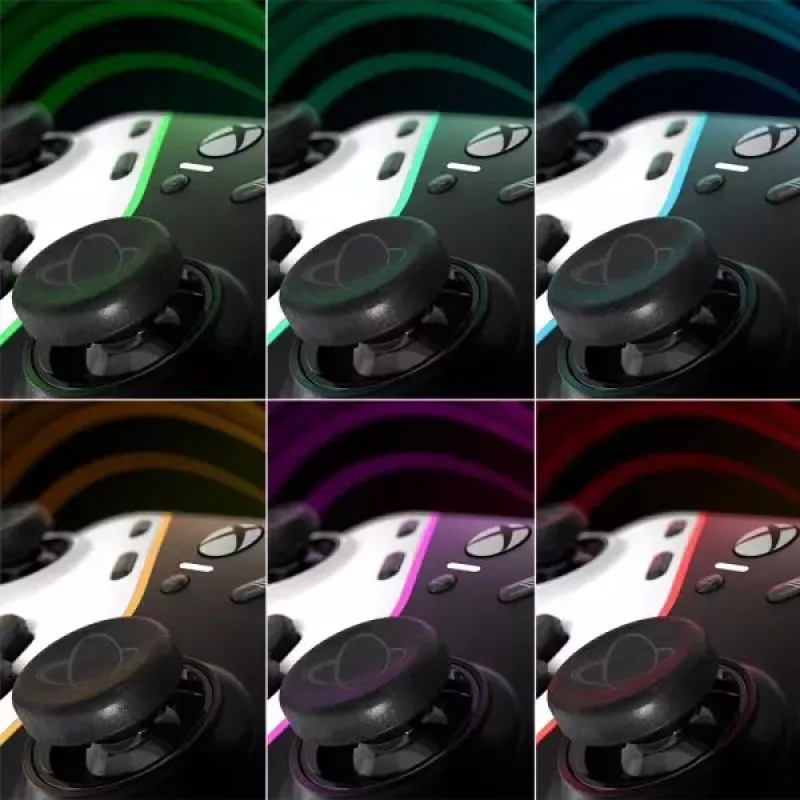 Thrustmaster H.E.A.R.T. Negro, blanco USB Mando PC, Xbox One, Xbox One S, Xbox One X