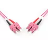 DIGITUS DK-2522-03/3 latiguillo de fibra óptica, SC a SC multimodo OM3 50/125 µm, Duplex, 3 m