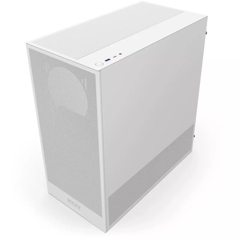 Caja NZXT H5 Flow 2024 Midi Torre, blanca