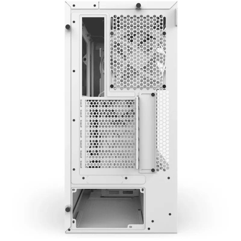 Caja NZXT H5 Flow 2024 Midi Torre, blanca