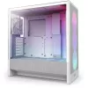 Caja NZXT H5 Flow RGB 2024 Midi Torre, blanca