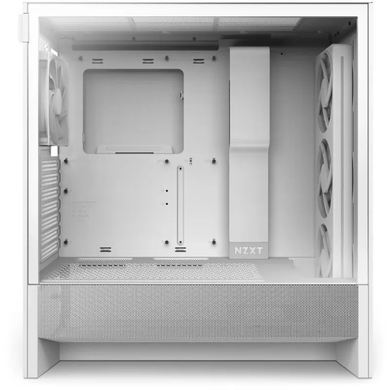 Caja NZXT H5 Flow RGB 2024 Midi Torre, blanca