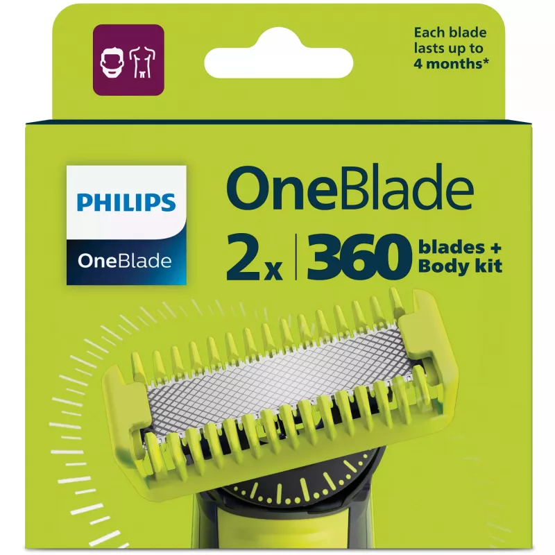 Philips Norelco OneBlade OneBlade QP624/50 Cuchilla de repuesto
