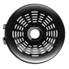 Exprimidor centrífugo Black & Decker BXCJ350E — 350 W, depósito de zumo de 0,65 L, acero inoxidable/negro, control de pulpa ajustable