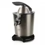 Exprimidor centrífugo Black & Decker BXCJ350E — 350 W, depósito de zumo de 0,65 L, acero inoxidable/negro, control de pulpa ajustable