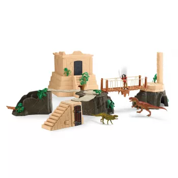 Set mega conquista del templo de los dinosaurios Schleich acción/aventura multicolor