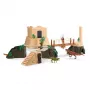 Set mega conquista del templo de los dinosaurios Schleich acción/aventura multicolor