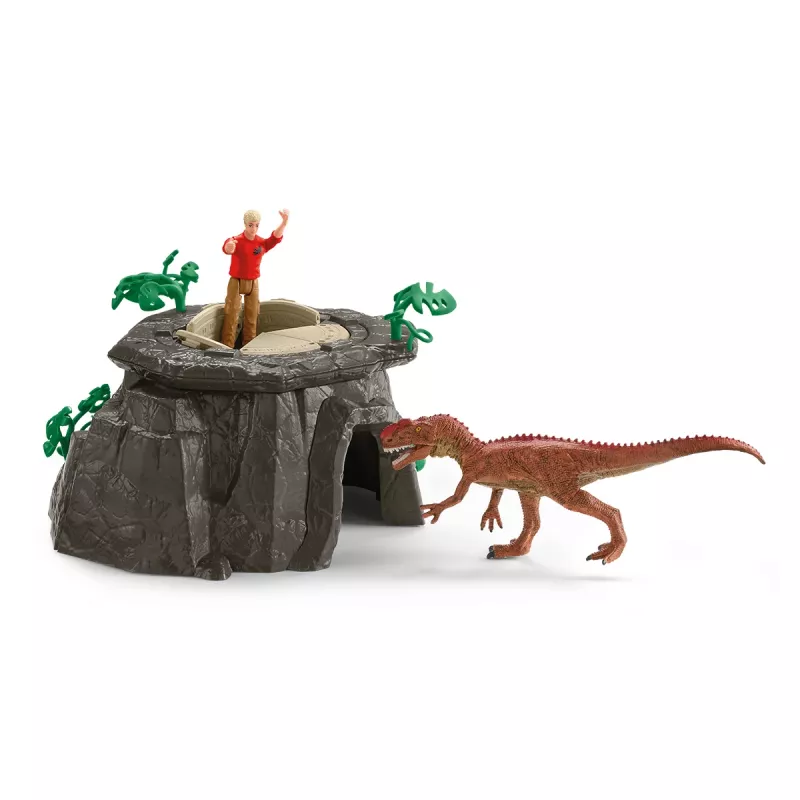 Set mega conquista del templo de los dinosaurios Schleich acción/aventura multicolor