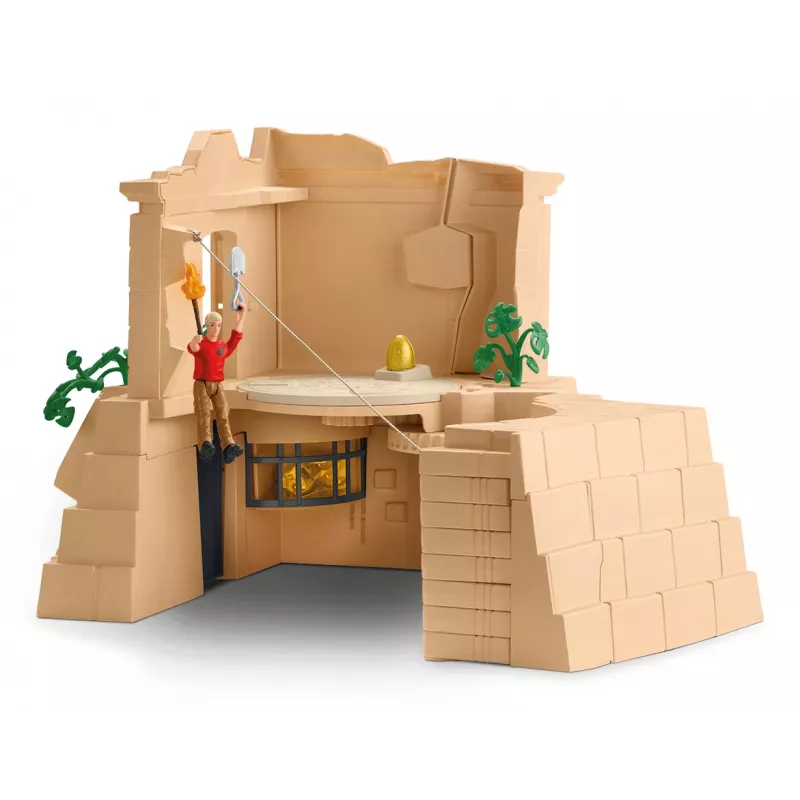 Set mega conquista del templo de los dinosaurios Schleich acción/aventura multicolor