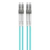 Cable multimodo dúplex OM4 50/125, LC/LC, 20 m