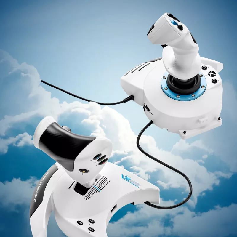 Joystick Thrustmaster T.Flight Hotas One Microsoft Flight Simulator Edition USB negro blanco