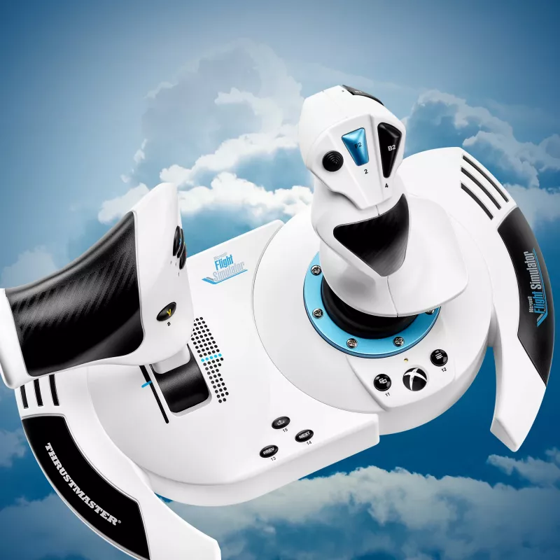 Joystick Thrustmaster T.Flight Hotas One Microsoft Flight Simulator Edition USB negro blanco