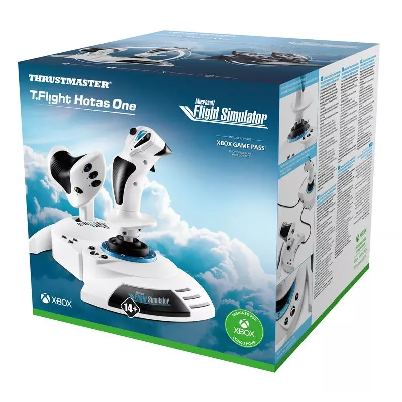 Joystick Thrustmaster T.Flight Hotas One Microsoft Flight Simulator Edition USB negro blanco